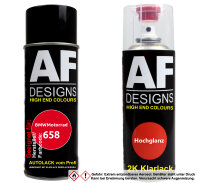 2K Spraydose Set für BMWMotorrad 658 Rot 3C...