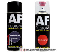 2K Spraydose Set für HondaMotorrad HON236 Violet...