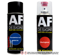 2K Spraydose Set für HondaMotorrad HON156 Blue Perl...