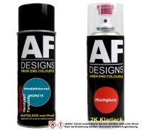 2K Spraydose Set für HondaMotorrad HON215 Green Perl...