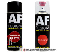 2K Spraydose Set für HondaMotorrad R287M Bloodstone...