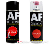 2K Spraydose Set für HondaMotorrad R158P Bright Red...