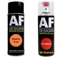 2K Spraydose Set für Kymco YR268P Orange Metallic...