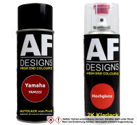 2K Spraydose Set für Yamaha YAM222 Dark Red Metallic...