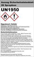 2K Spraydose für 20221 COLES GEEL Autolack Lackspray...