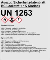 Lackstift für BMW WS12 Opal Black Metallic + Klarlack je 50ml Autolack Set