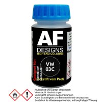 Lackstift für VW / Volkswagen Rallyeschwarz 03C...