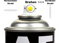 Für Mercedes / Daimler Benz 112 Chromitschwarz Metallic Spraydose Sprühdose