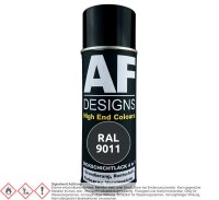 Rostschutzlack 4in1 RAL 9011 Graphitschwarz Metall...