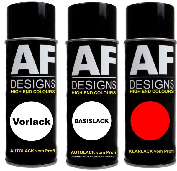 Spraydose für YAMAHA / MOTORCYCLES 5016M DARK RED Set Klarlack Vorlack
