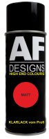 Klarlack matt Spraydose 6x Lackspray Kratzfest UV Schutz Autolack Spot Repair