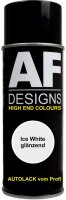 Acryllack Spraydose ice white glänzend Cotton Candy Pastell Farbe DIY Upcycling