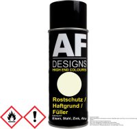 ROSTSCHUTZ GRUNDIERUNG FÜLLER BEIGE 6X ALU ZINK STAHL HAFTUNG HAFTGRUND AUTOLACK