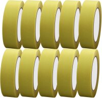 Malerkrepp 10x Abklebeband bis 80°C Kreppband...