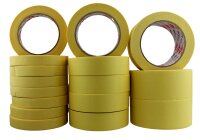 Malerkrepp Abklebeband 3er Set 19mm 30mm 48mm x 50M Kreppband Abdeckband Klebeband