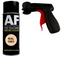 RAL1001 BEIGE glänzend Lackspray + Spraydosengriff...