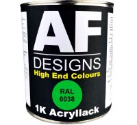 RAL6038 Leuchtgrün matt 1KG Acryllack Buntlack...