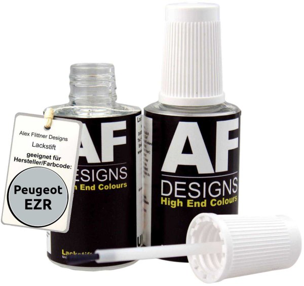 Lackstift für Peugeot EZR Gris Aluminium Metallic schnelltrocknend 20x20ml