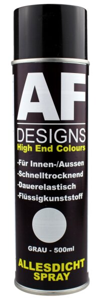 Alles Dicht Spray grau Dichtspray Flüssigkunststoff flüssiger Kusntstoff 500ml