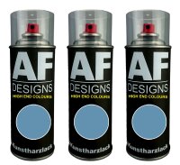 3x Kunstharz Lackspray Buntlack Spraydose RAL5024...