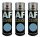 3x Kunstharz Lackspray Buntlack Spraydose RAL5024 PASTELLBLAU seidenmatt