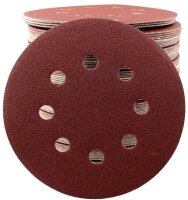 25x Schleifscheiben Exzenter Schleifpapier Schleifscheiben 125mm 8 Loch 60er Lörnung