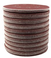 25x Schleifscheiben Exzenter Schleifpapier Schleifscheiben 125mm 8 Loch 80er Lörnung