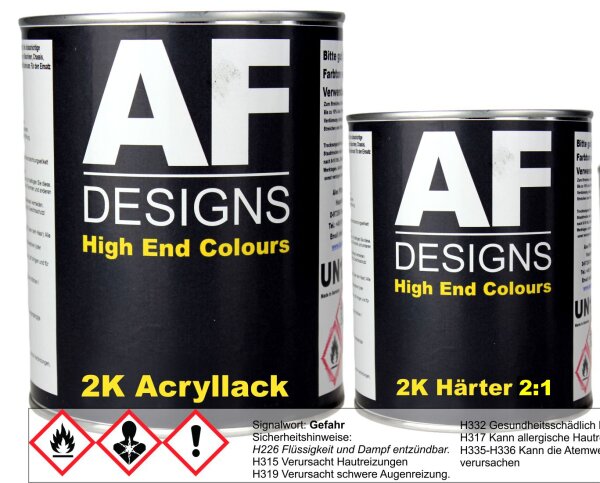 1,5kg 2K Set für Mitsubishi AC10757 DARK BLUE Autolack Acryllack