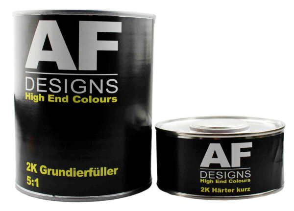 2K Acryl Füller Grundierung Dickschichtfüller Rostschutz Filler 1,15kg