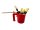 Maler Pinsel-Set, 6-tlg im Topf Flachpinsel Ringpinsel