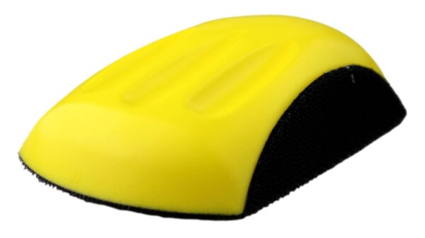 Schleifklotz Klett für Exzenterpapier - 150mm Handschleifklotz - Manueller Schleifblock für Exzenterpapier - Hochwertiger Manueller Klotz für 150mm Exzenterscheiben für Präzises Schleifen