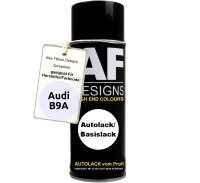 Autolack Spraydose für Audi B9A CANDYWEISS Sprühdose Basislack  400ml
