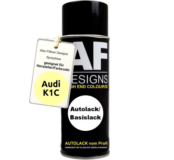 Autolack Spraydose für Audi K1C CITRIC Sprühdose Basislack  400ml