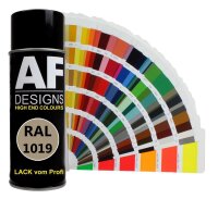 RAL Lackspray Autolack Sprühdose Spraydose RAL1019...