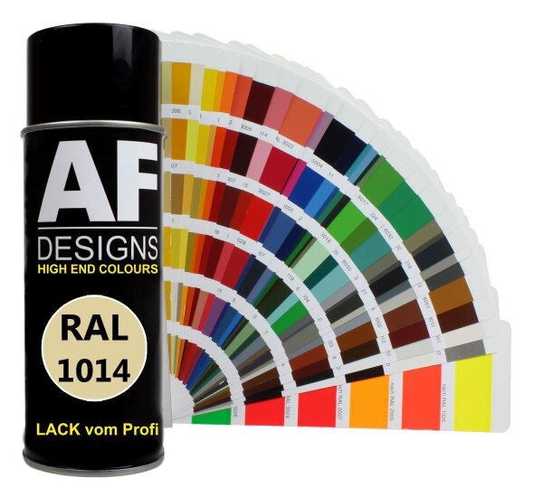 RAL Lackspray Autolack Sprühdose Spraydose RAL1014 ELFENBEIN seidenmatt