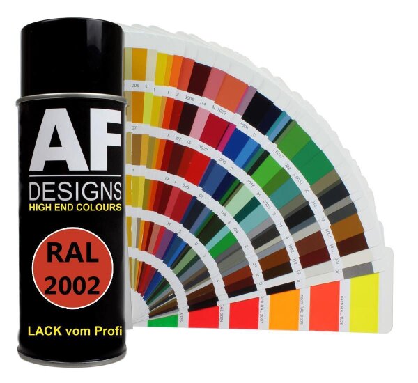 RAL Lackspray Autolack Sprühdose Spraydose RAL2002 BLUTORANGE glänzend