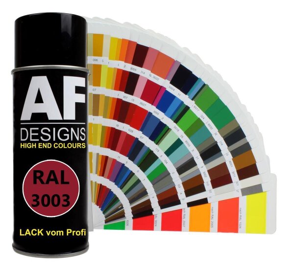 RAL Lackspray Autolack Sprühdose Spraydose RAL3003 RUBINROT glänzend