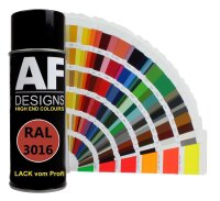 RAL Lackspray Autolack Sprühdose Spraydose RAL3016 KORALLENROT glänzend