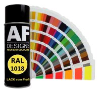 RAL Lackspray Autolack Sprühdose Spraydose RAL1018...