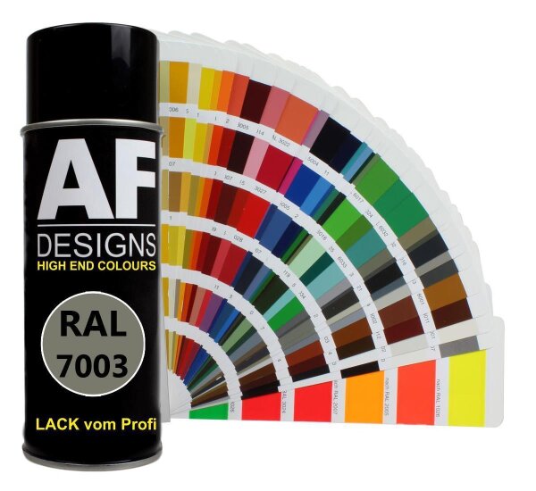 RAL Lackspray Autolack Sprühdose Spraydose RAL7003 MOOSGRAU seidenmatt