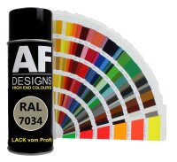 RAL Lackspray Autolack Sprühdose Spraydose RAL7034...