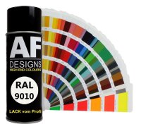 RAL Lackspray Autolack Sprühdose Spraydose RAL9010...