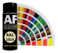 RAL Lackspray Autolack Sprühdose Spraydose RAL1014 ELFENBEIN matt