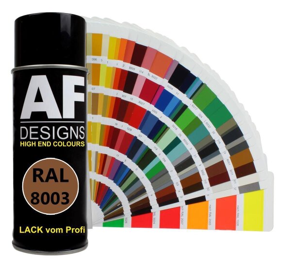 RAL Lackspray Autolack Sprühdose Spraydose RAL8003 LEHMBRAUN matt