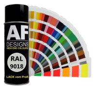RAL Lackspray Autolack Sprühdose Spraydose RAL9018 PAPYRUSWEISS matt