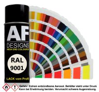 RAL9001 CREMEWEISS Spraydose glänzend | matt