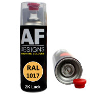 2K Ral Lackspray Autolack Sprühdose Spraydose kratzfest RAL1017 SAFRANGELB glänzend