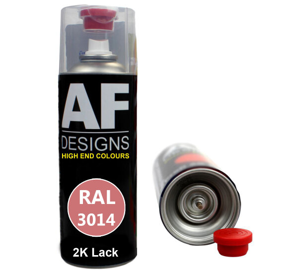2K Ral Lackspray Autolack Sprühdose Spraydose kratzfest RAL3014 ALTROSA glänzend