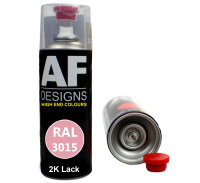 2K Ral Lackspray Autolack Sprühdose Spraydose kratzfest RAL3015 HELLROSA glänzend