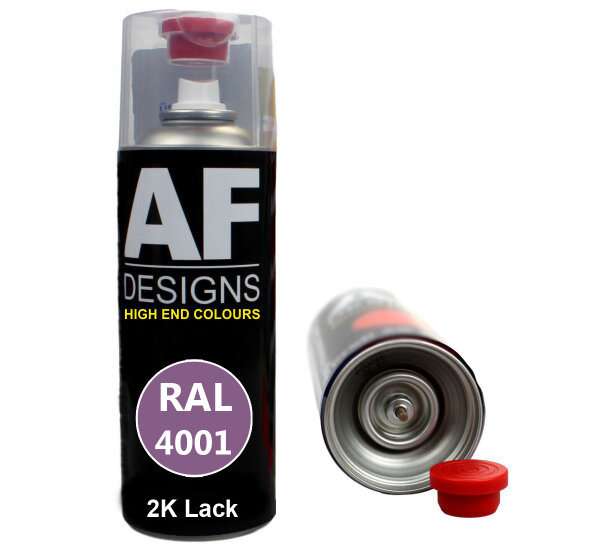2K Ral Lackspray Autolack Sprühdose Spraydose kratzfest RAL4001 ROTLILA glänzend